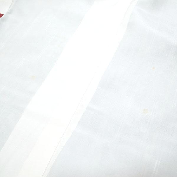本場琉球かすり 平紬 着物 袷 沖縄県 琉球絣 裄66 L 中古
