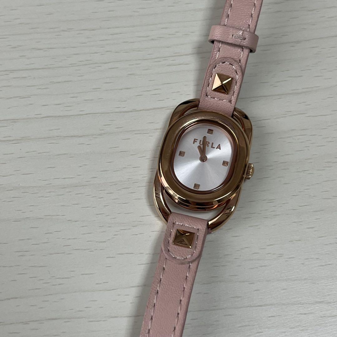 FURLA ボルドーレザー腕時計 ハートモチーフ FURLA フルラ 腕時計 レディース 誕生日プレゼント 女性 20代 30