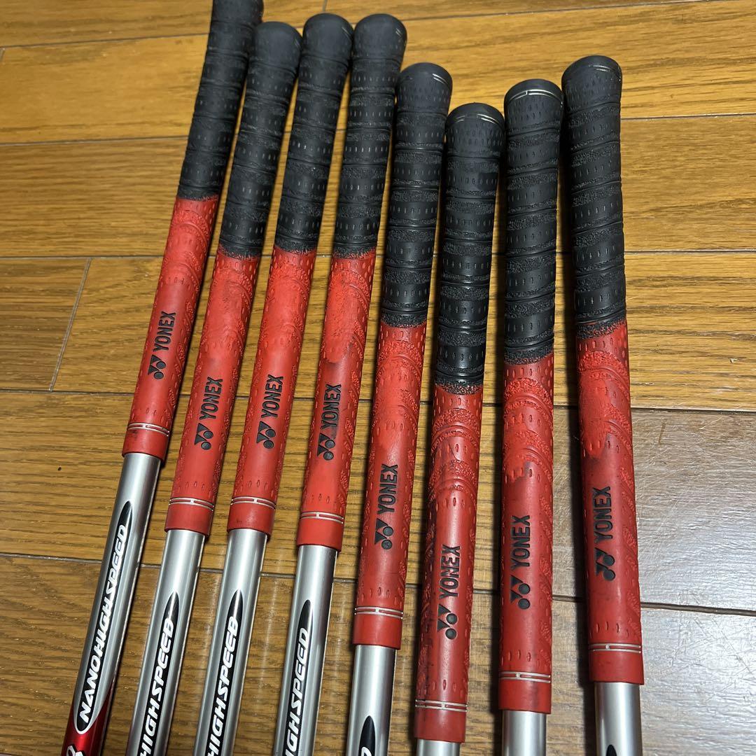YONEXアイアン、ドライバー、フェアウェイウッド計12本セット
