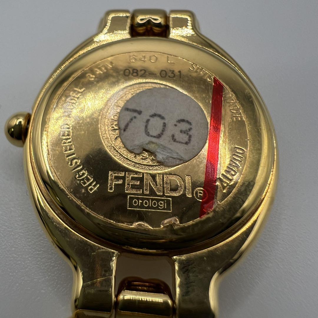 FENDI　カメレオン　腕時計　640L　美品 フェンディ FENDI カメレオン 腕時計 GP 640L レディース 中古