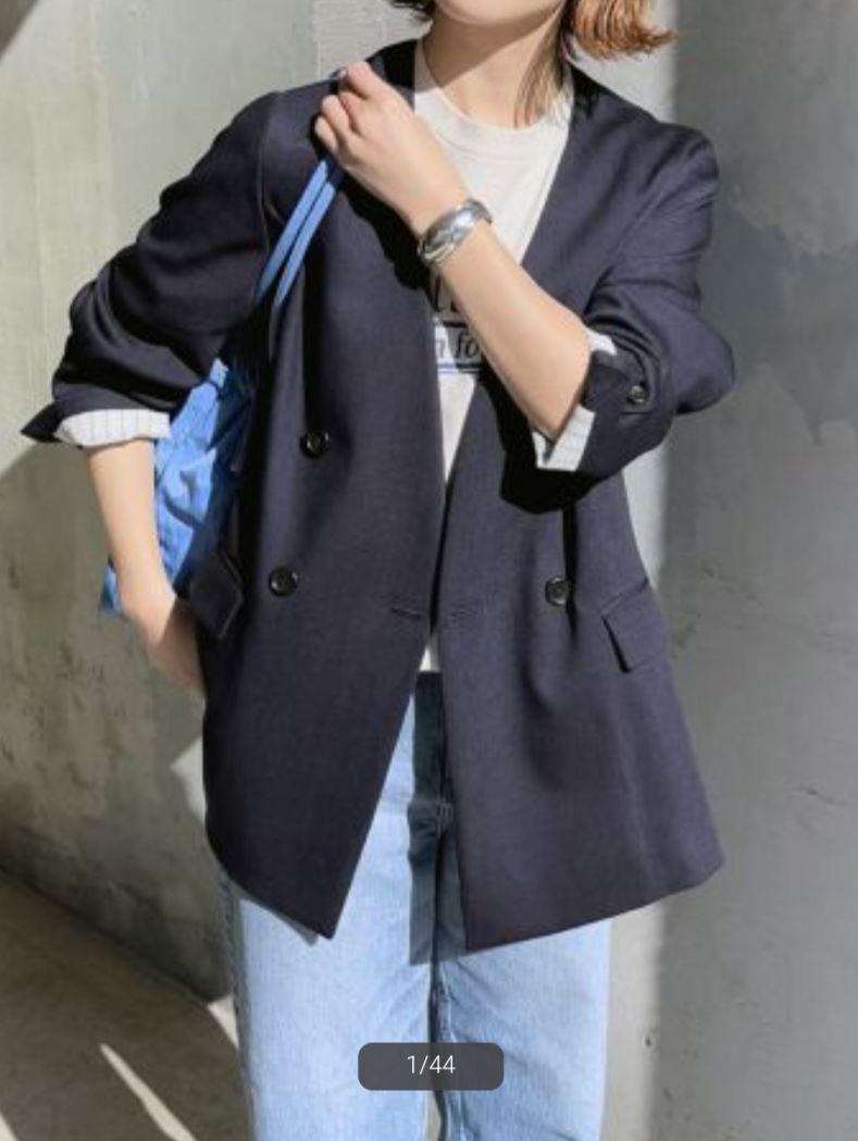 spick&span vカラージャケット