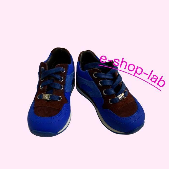 baby Dior スニーカー 13cm キッズ ブルー×ブラウン 子供靴