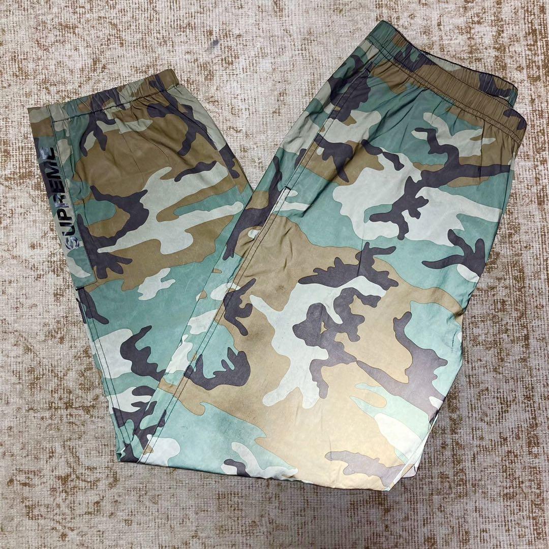supreme リフレクター カモフラ パンツ