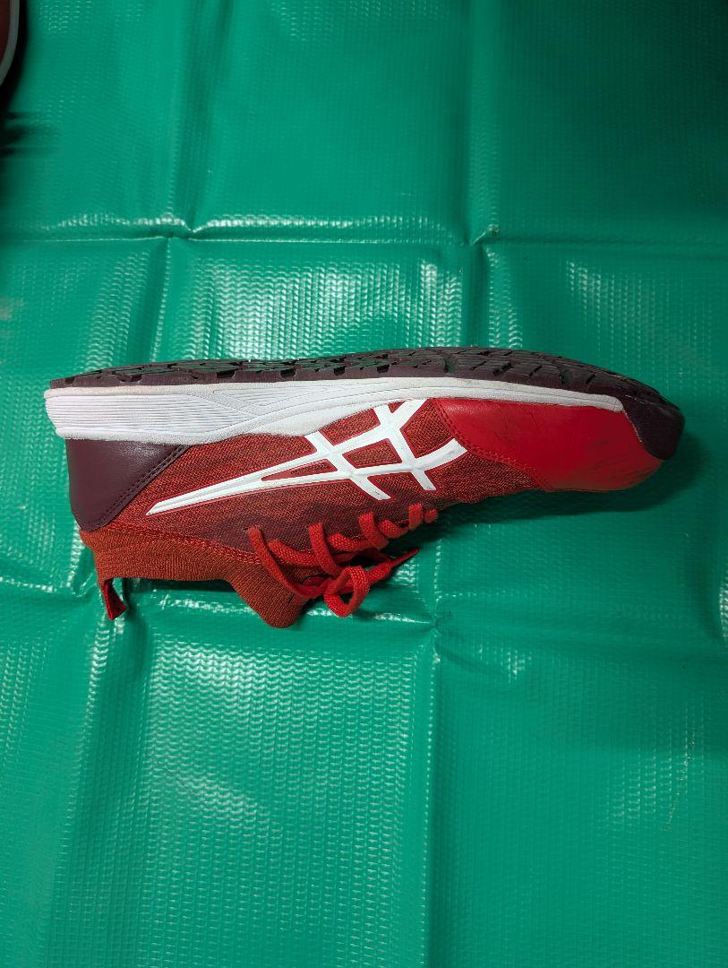 asics ウィンジョブ CP213 安全靴 レッド 29cm 2E 2週間使用
