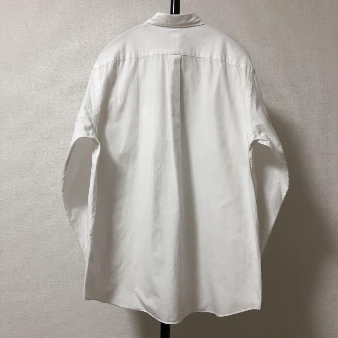 美品 サイズ1 旧型 コモリ シャツ　白　comoli