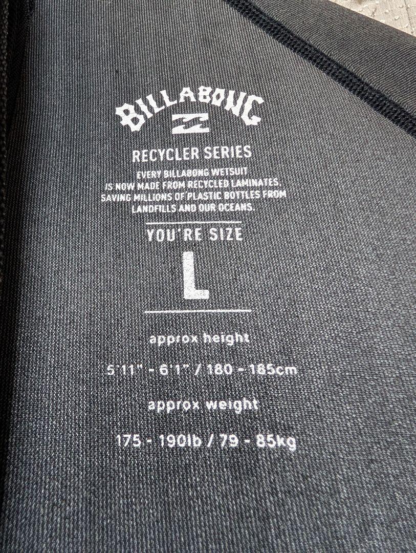 BILABONG(ビラボン) フルスーツ メンズLサイズ 3×2mm 未使用品