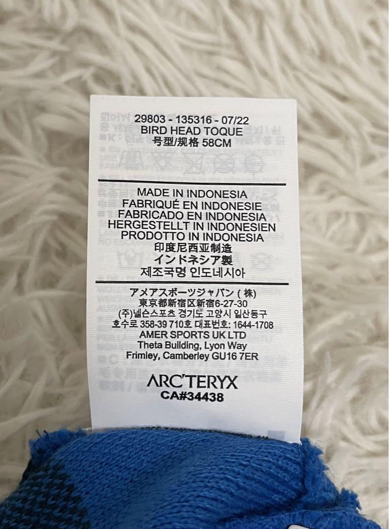 アークテリクス Bird Head Toque バード ヘッド トーク ブルー