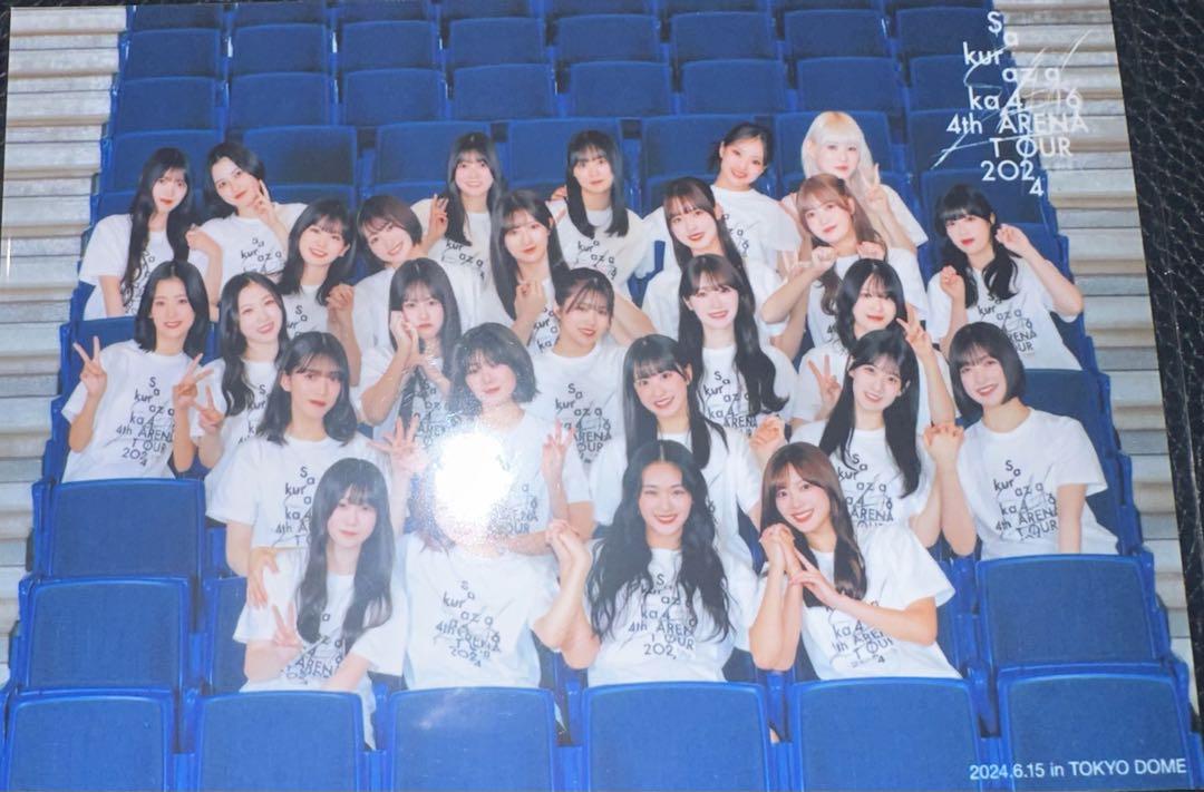 櫻坂46 生写真 会場限定 東京ドーム 自業自得 1日目 集合 オール