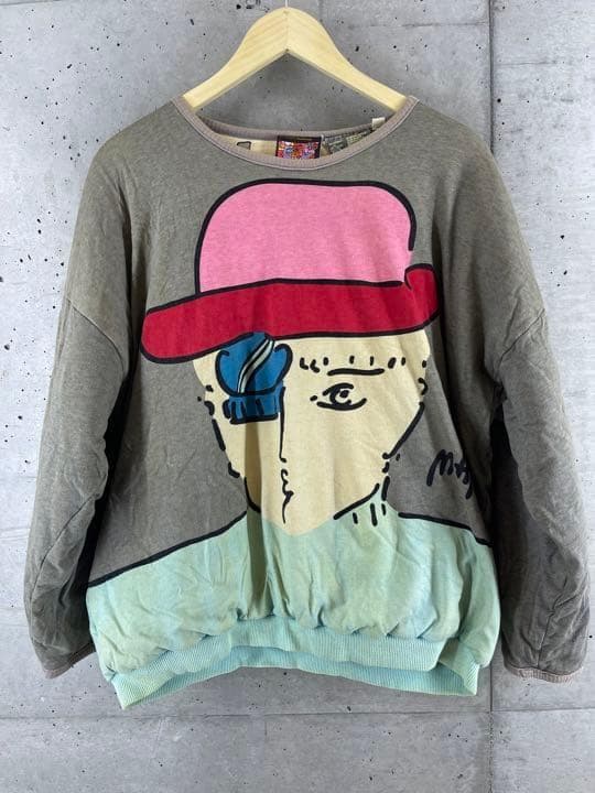 ビンテージ Neo Max ピーターマックス 中綿スエットレーナー リバーシブルトップス