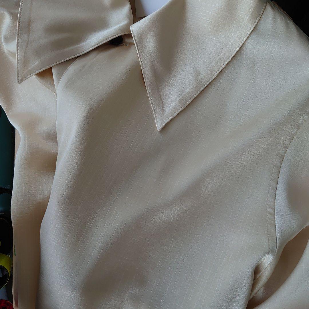 ［semoh］Embossed Effect Wide Collar Coat