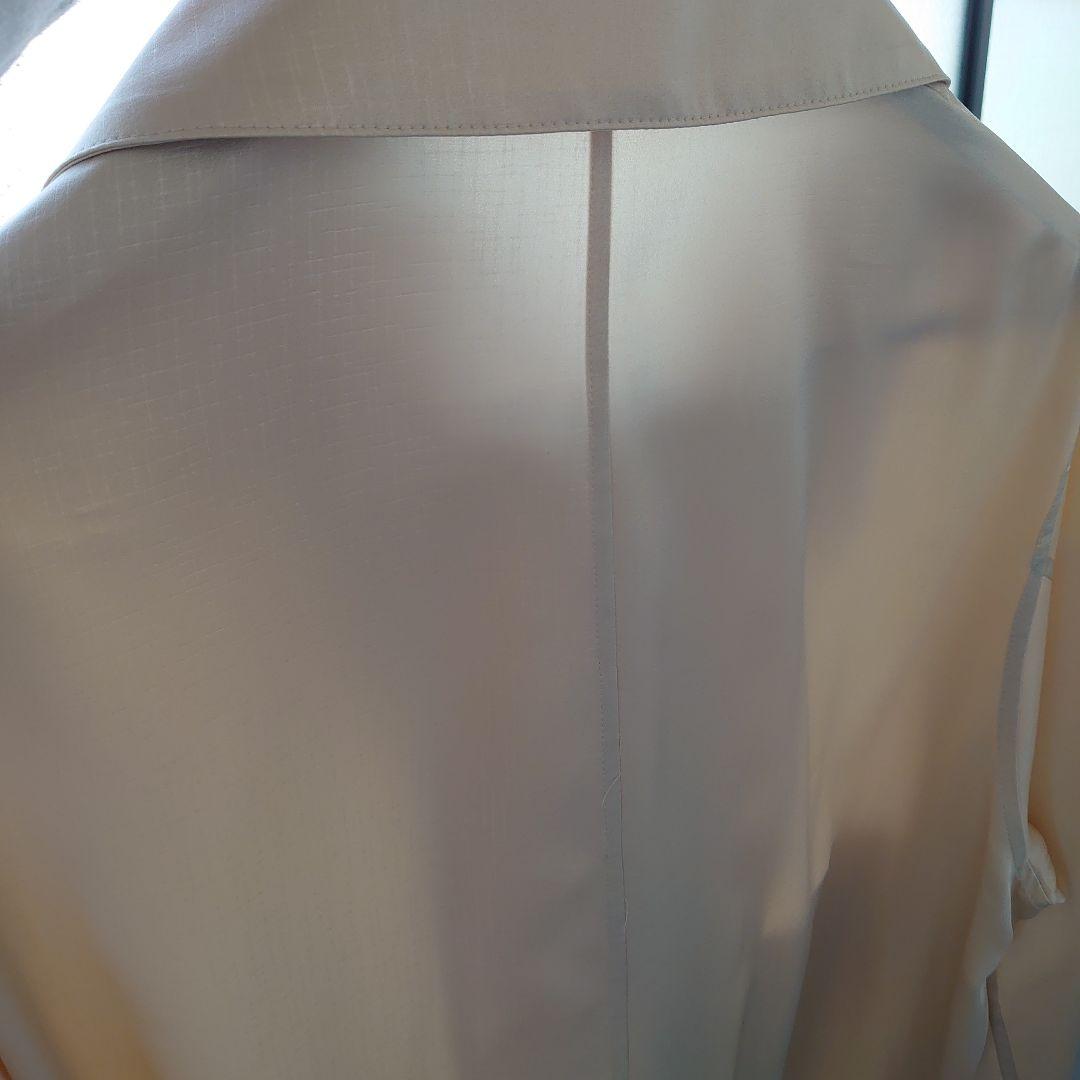 ［semoh］Embossed Effect Wide Collar Coat