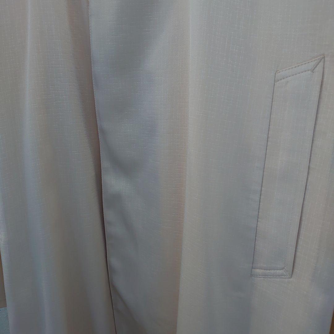 ［semoh］Embossed Effect Wide Collar Coat