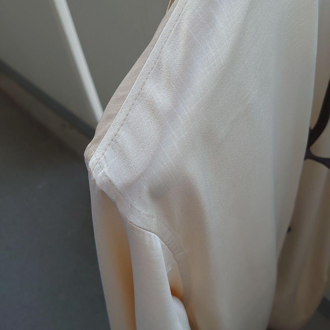［semoh］Embossed Effect Wide Collar Coat