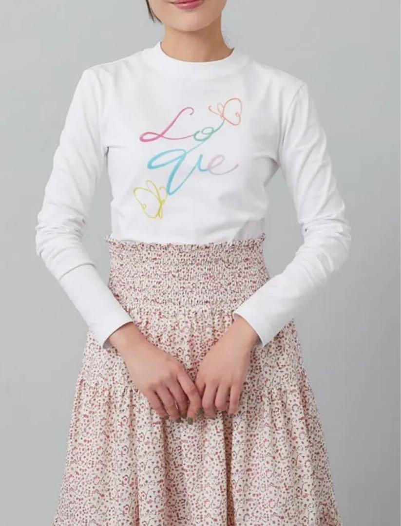 【信頼】 新品・タグ付】SEVEN TEN プリントロングTシャツ(マルチ) トップス