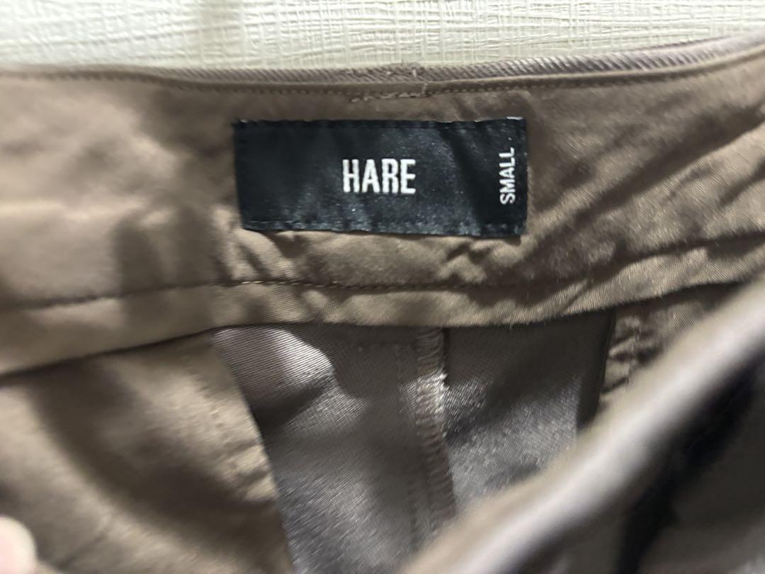 HARE ベージュ ワイドパンツ HA010059TO HARE ベージュ ワイドパンツ HA010059TO