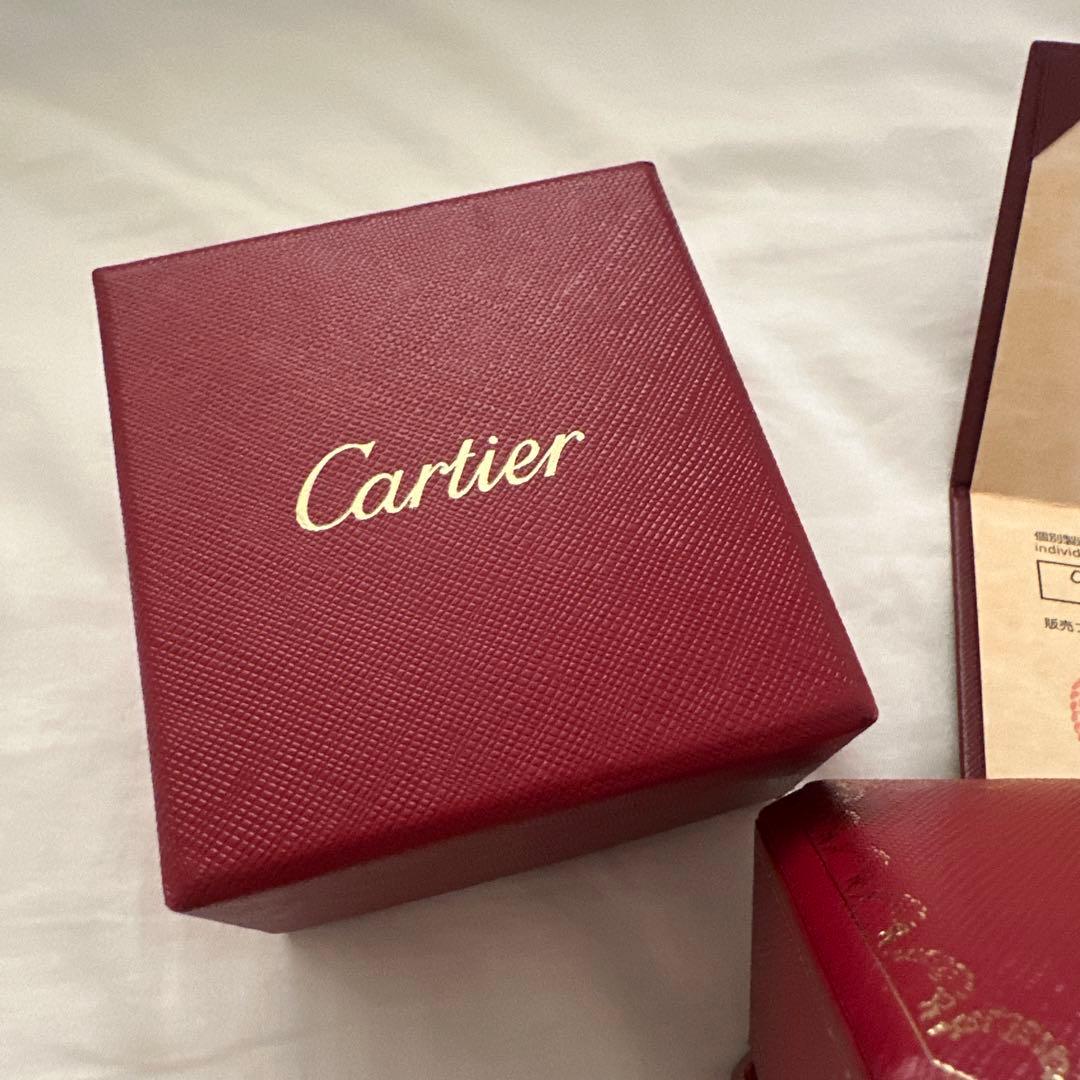 Cartier カルティエ　トリニティ　ピアス　フープピアス ゴールド　18金