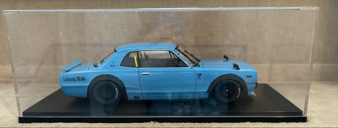 Liberty Walk ライトブルー1/18 KPGC10（356/360）