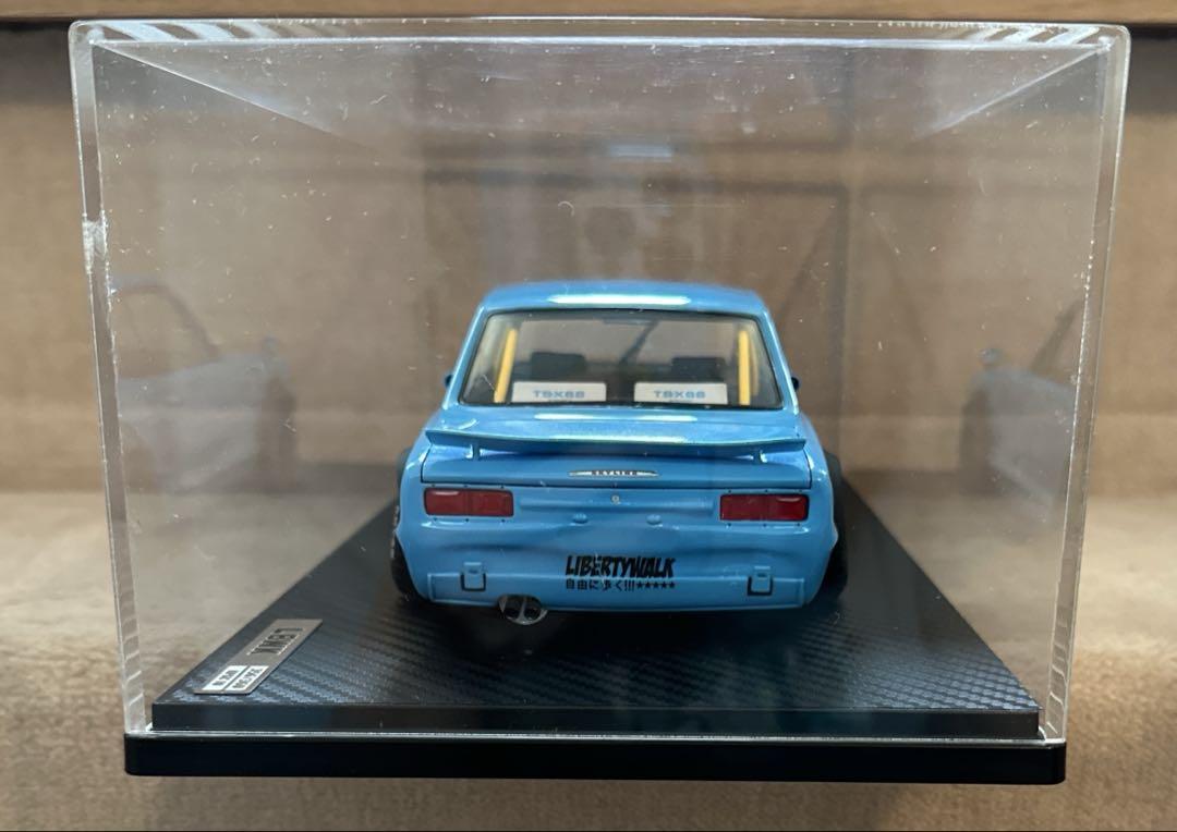 Liberty Walk ライトブルー1/18 KPGC10（356/360）