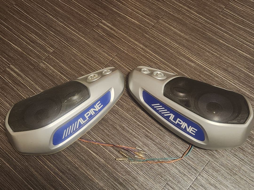 ALPINE スピーカーセット シルバー BRIGHTFACE_UK