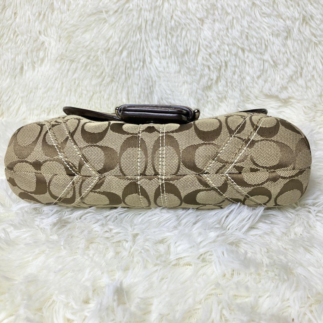 極美品✨️ COACH ハンドバッグ ソーホー ワンショルダー シグネチャー 総柄
