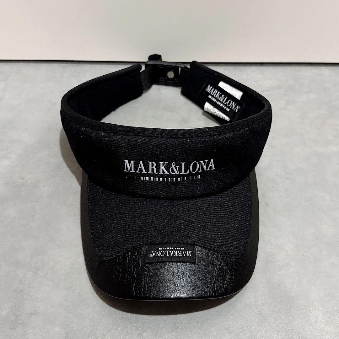 MARK&LONA - さや様♪ 最新 美品 MARK&LONA サンバイザー マーク&ロナ バイザー 美品 ☆ MARK&LONA サンバイザー CODE マーク&ロナ ブラック