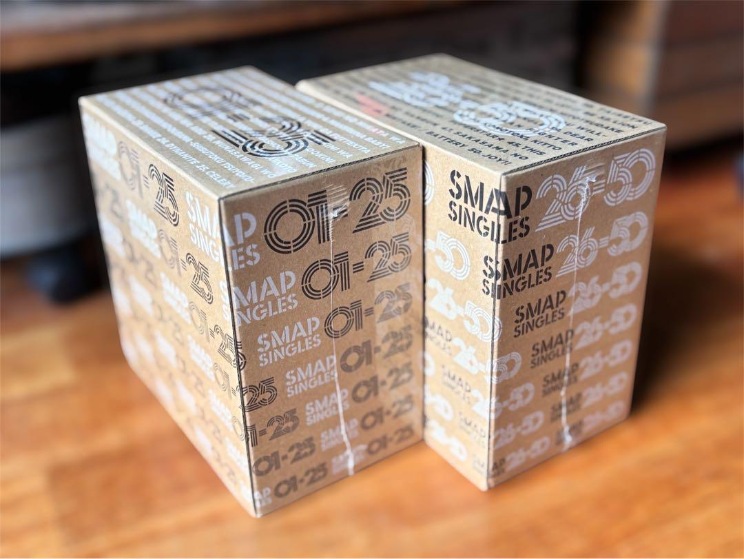 SMAP SINGLES 01-50 セット 未開封 SMAP SINGLES 50 ボックスセット CD 完全予約 受注生産