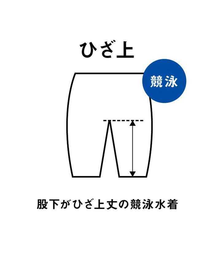 アリーナ WA承認アクアフォースフュージョントライ ハーフスパッツオープンバック