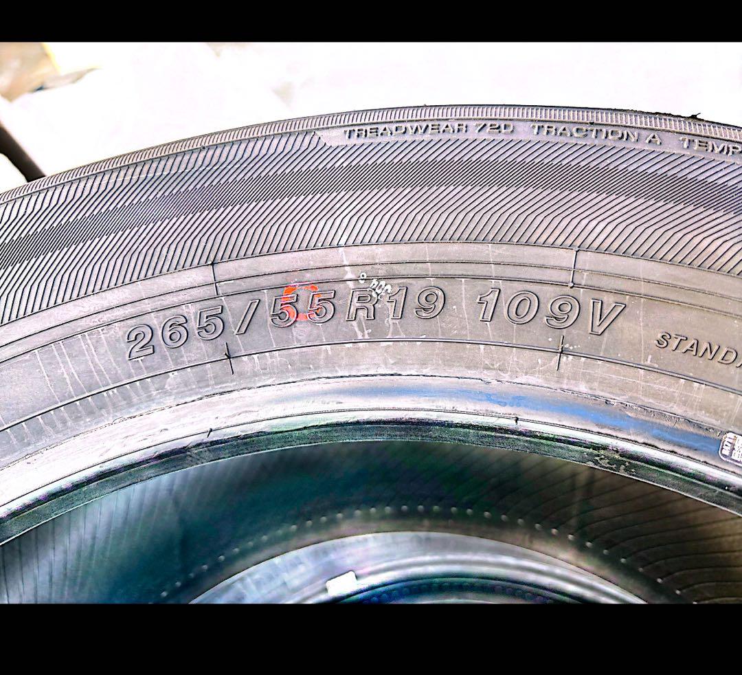 プラド新品YOKOHAMA GEOLANDARH/TG056 265/55R19