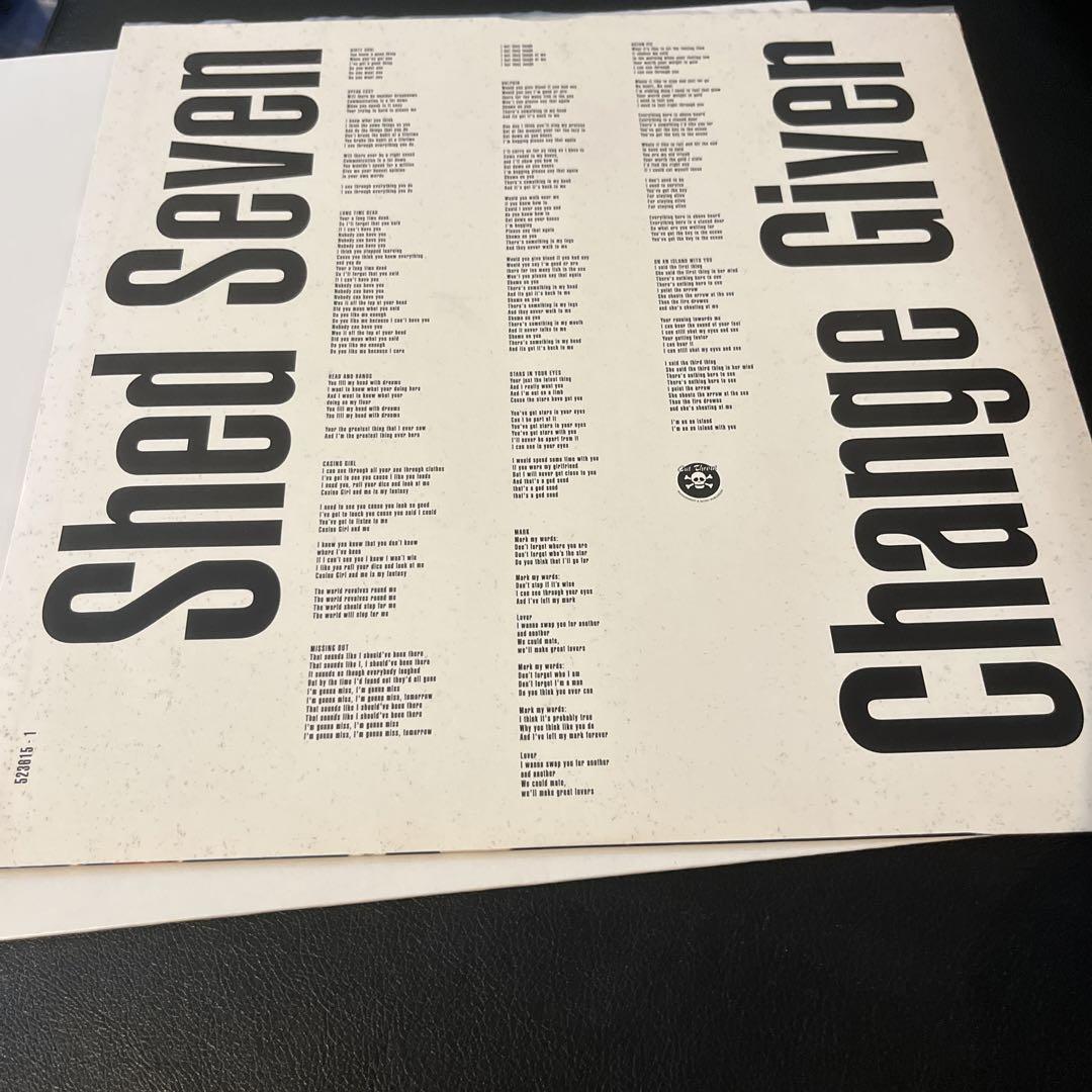 Shed Seven Change Giver レコード　オリジナル　LP