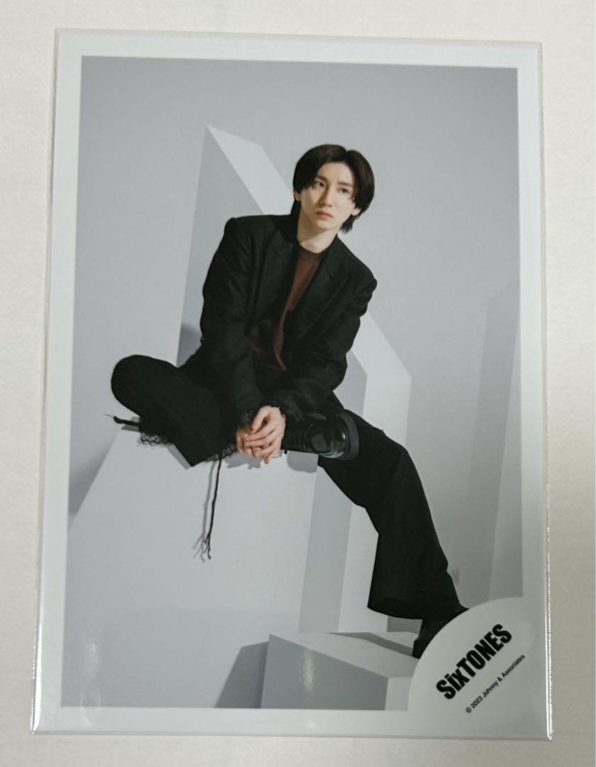 京本大我　公式写真 Six TONES 公式 生 写真 ましかくフォト（京本大我）CD210044