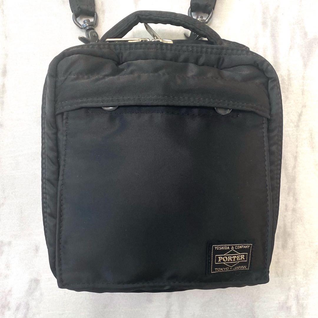 PORTER TANKER SHOULDER BAG ブラック　タンカー