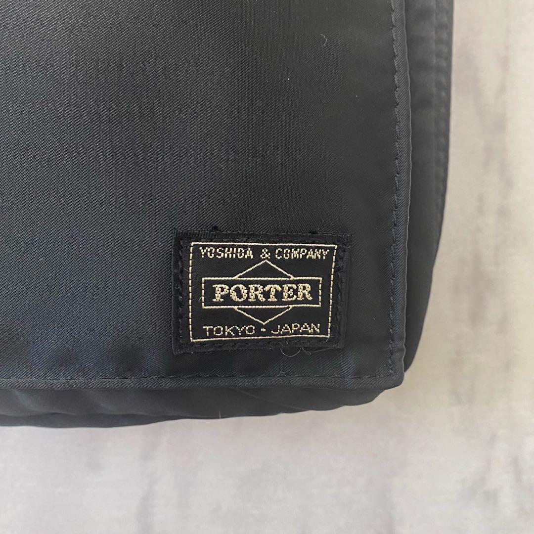 PORTER TANKER SHOULDER BAG ブラック　タンカー