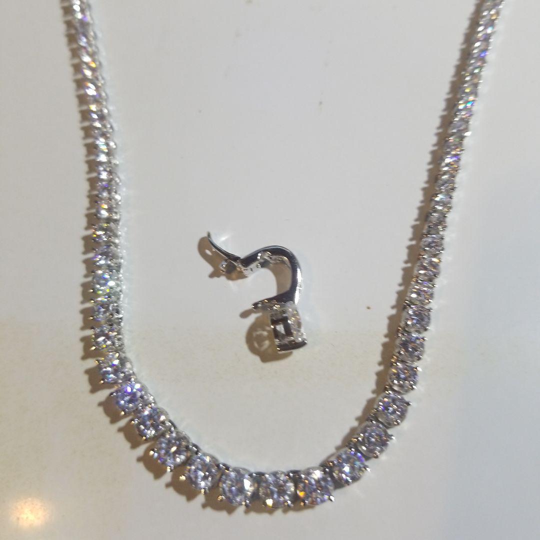 驚きの価格 925 Cz セントペンダント/ネックレス 2 アクセサリー