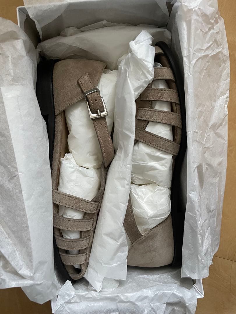 【steven alan】スエード メッシュサンダル 【steven alan】スエード メッシュサンダル