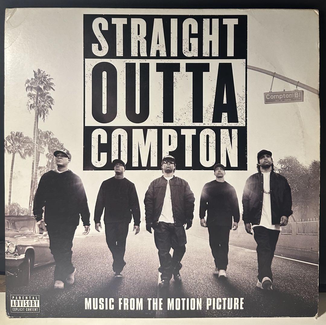 洋楽 STRAIGHT OUTTA COMPTON SOUNDTRACK LP