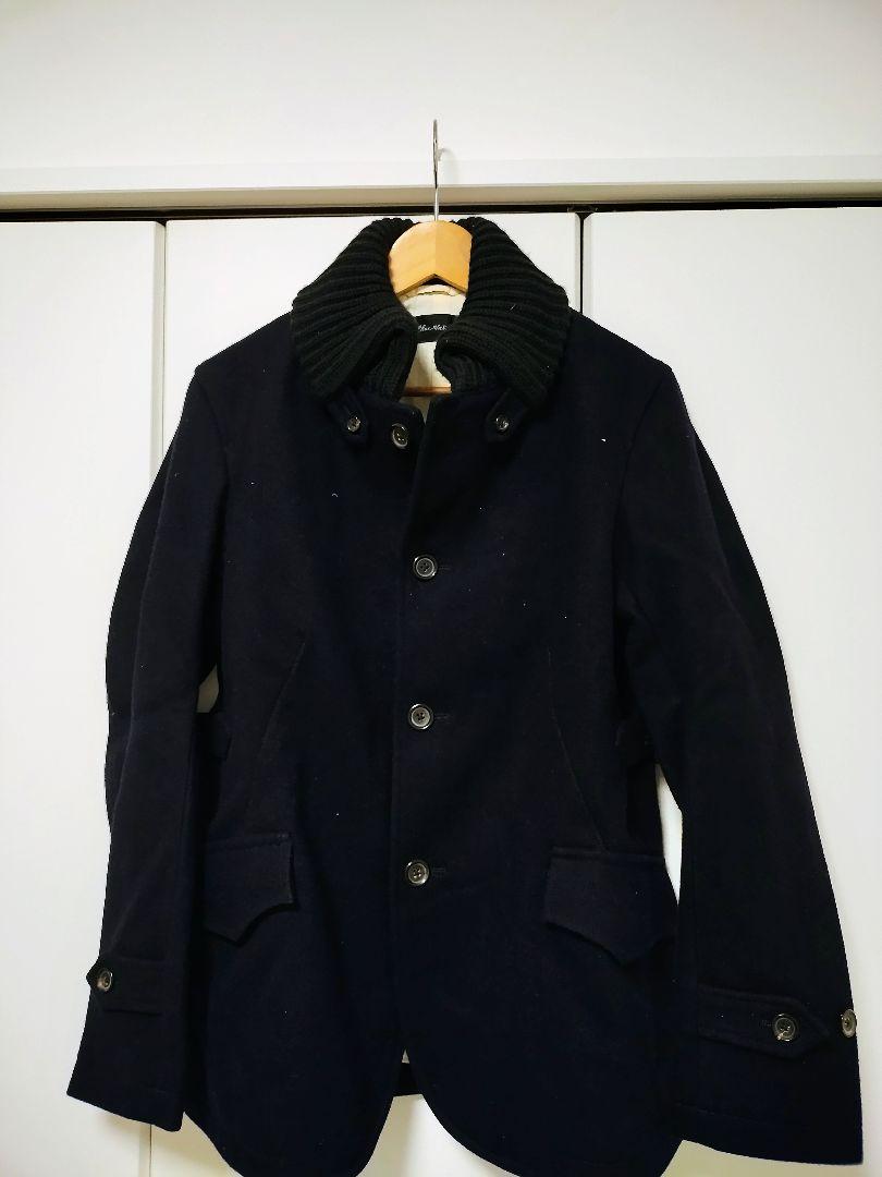 スパニッシュカラー・コート   BLUE WORK