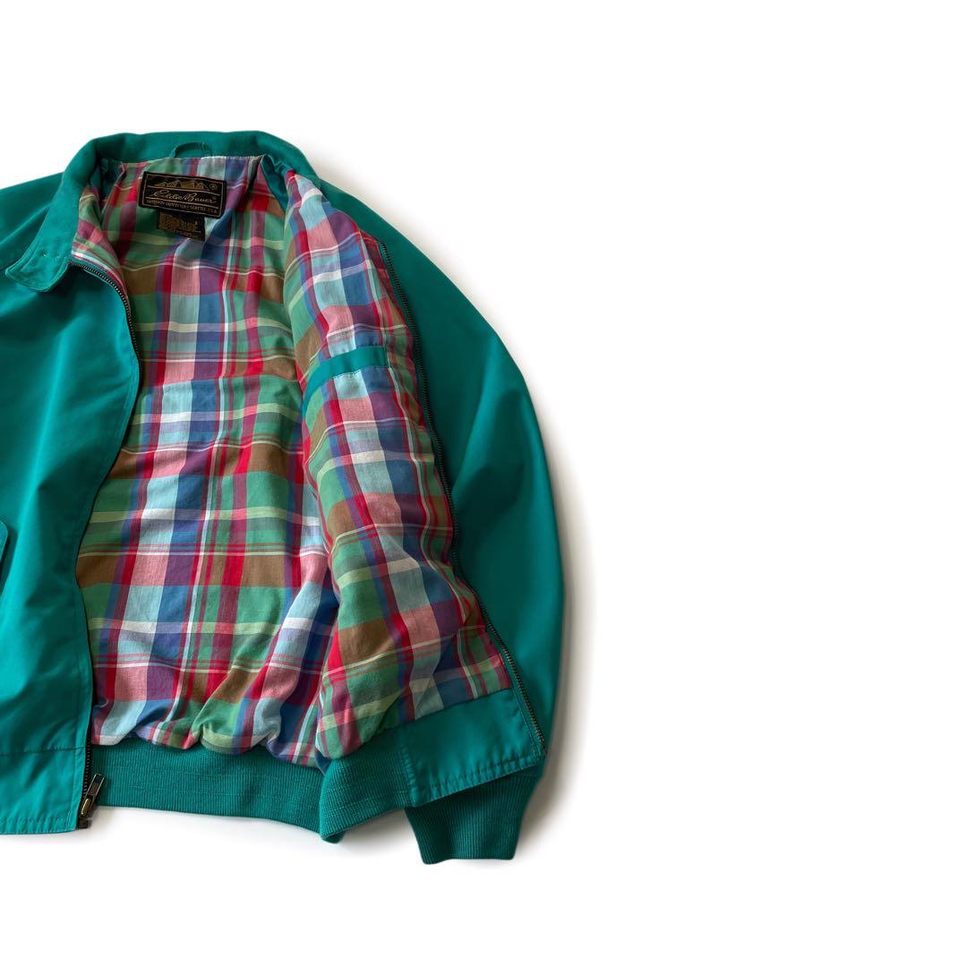 90’s Eddie Bauer ハリントンジャケット 黒タグ スイングトップ