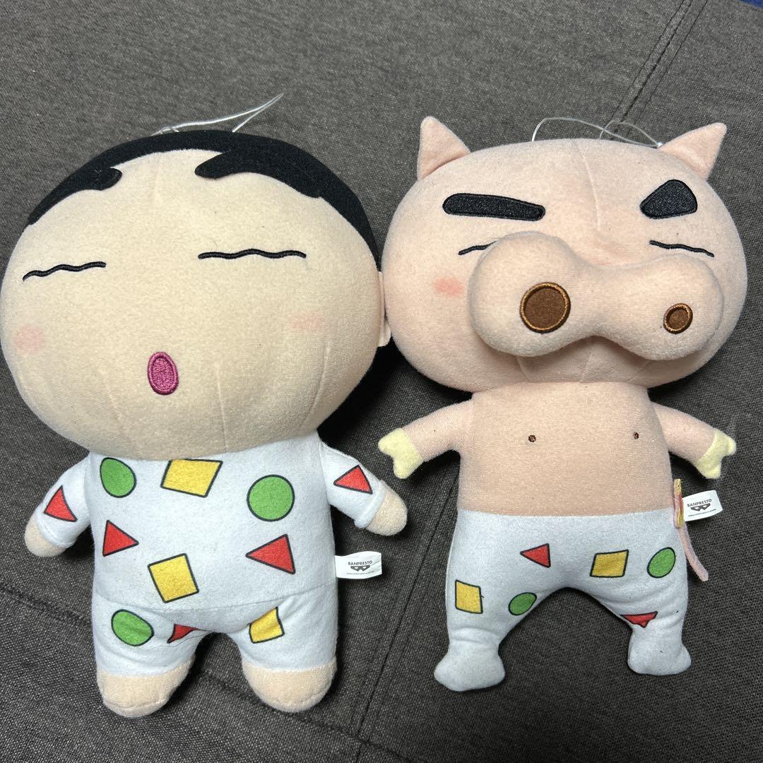 クレヨンしんちゃん ぬいぐるみ セット - メルカリ