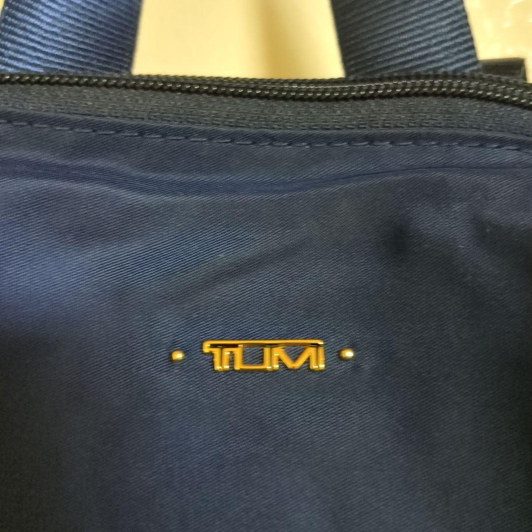 TUMI 折りたたみ式 バックパック リュック ネイビー