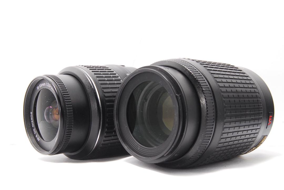 Nikon 一眼レフカメラ D60 ほぼ新品 スマホ転送 撮影回数1850回