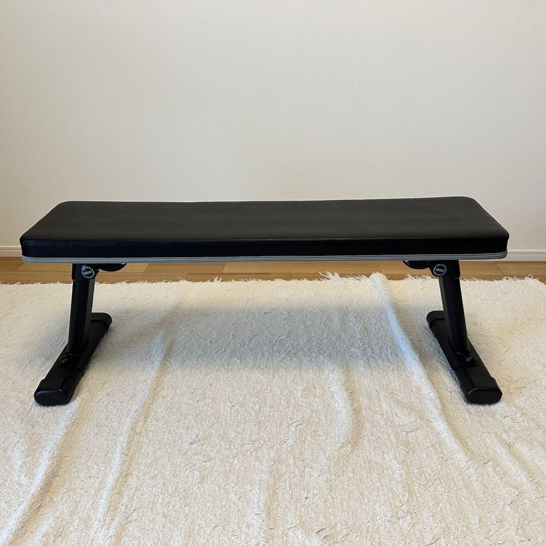 注目ブランドのギフト EDGE】固定式 LEADING フラットベンチ 美品 リーディングエッジ ウエイトトレーニング