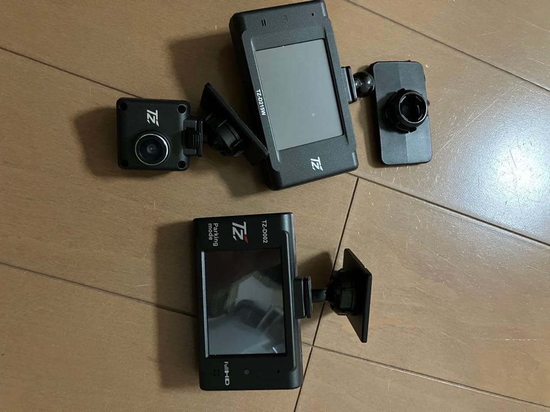 TZ-D215W 前後カメラ ドラレコ　TZ-D002 フロントカメラ