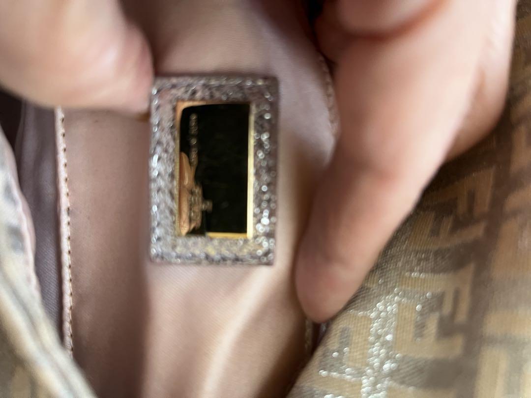 Fendi ロゴパターン ショルダーバッグ