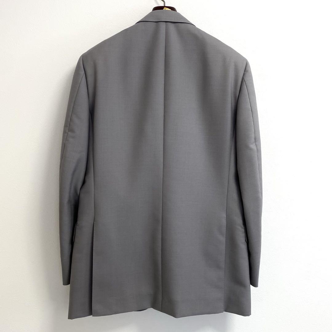 【美品】Burberrys オーダースーツ グレー 大きめサイズ ダブルボタン 美品】Burberrys オーダースーツ グレー 大きめサイズ ダブルボタン