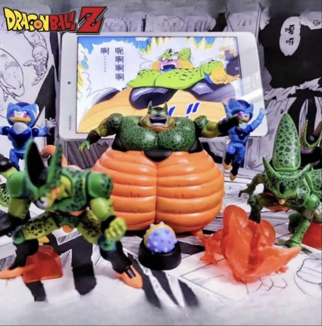 【新品未使用】HGドラゴンボール セル完全8体セット プレミアムバンダイ 鳥山明