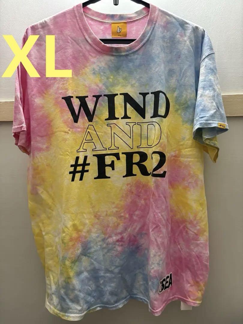 FR2×WIND AND SEA コラボ タイダイTシャツ/XL