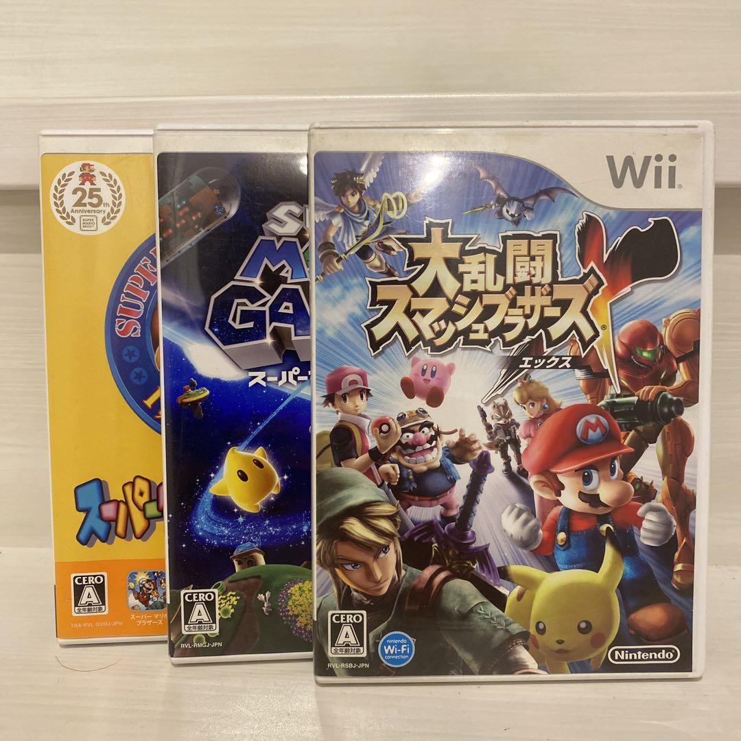 Wii スーパーマリオシリーズ3点セット