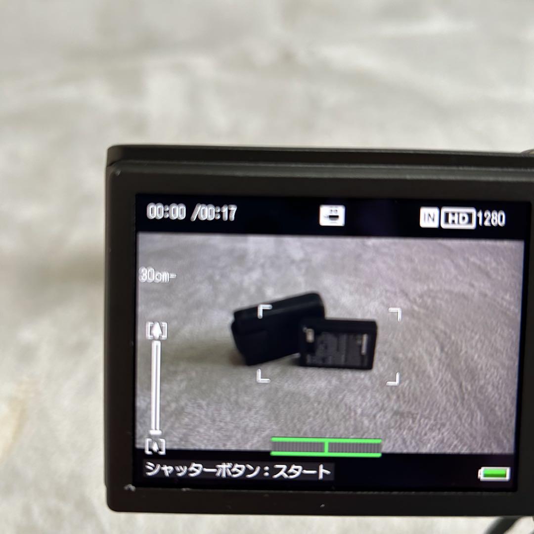 RICOH CX3 コンパクトデジカメ 充電器・ケース付 バッテリー ブラック