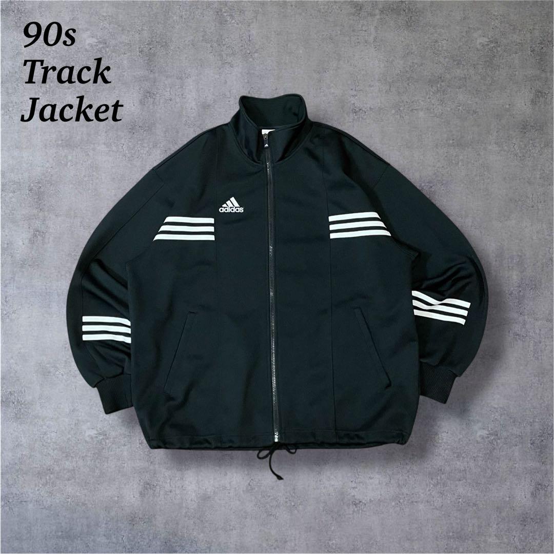 【h2588】adidas90sアディダストラックジャケット99年製ドロコy2k