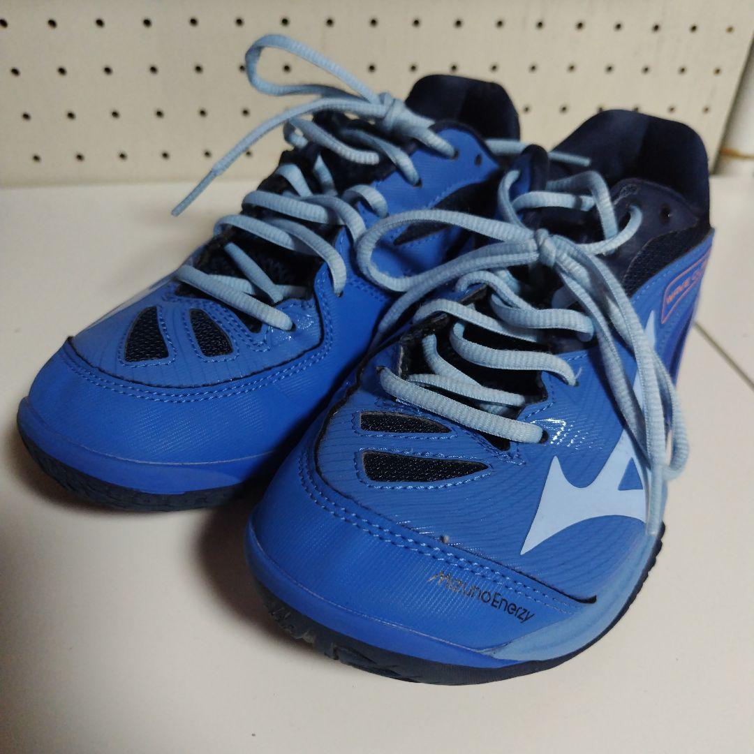 WAVE CLAW 2 バドミントンシューズ 青